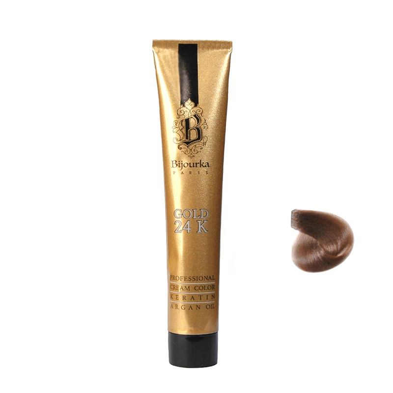 صفر تا صد رنگ کردن موهای سفید بدون دکلره